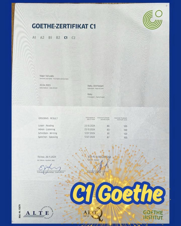GOETHE-Zertifikat legal online kaufen